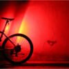 Geometric USB Rechargeable LED Rear Light 120 Lumen