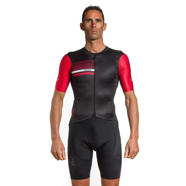 Summer Jersey Ekoi Aero Line BlackRed